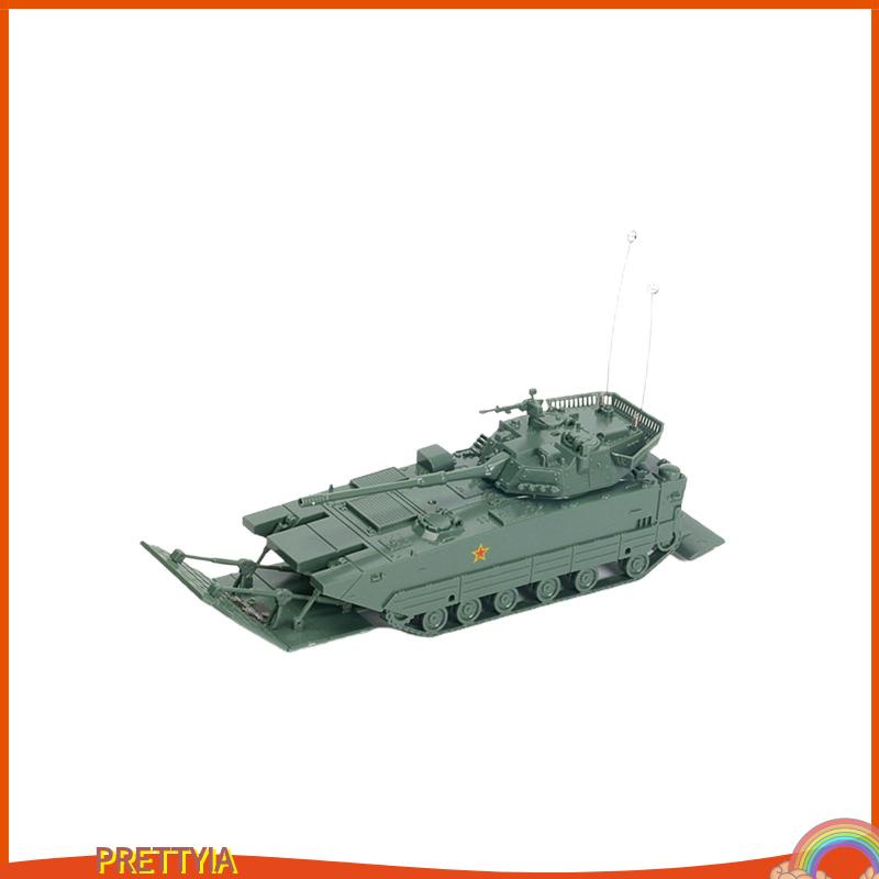 1:72 mô hình xe tăng bọc thép đồ chơi giáo dục tự làm lắp ráp xe tăng lắp ráp mô hình xe bánh xích theo dõi cho bữa tiệc ủng hộ mặt bàn trang trí trẻ em