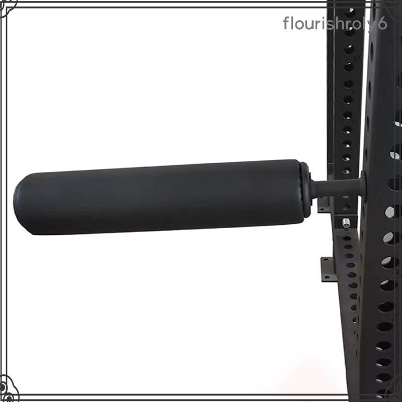 Phụ kiện tập thể dục đính kèm con lăn một chân squat với giá đỡ chân bằng bọt lăn cho bulgarian split squats squat rack