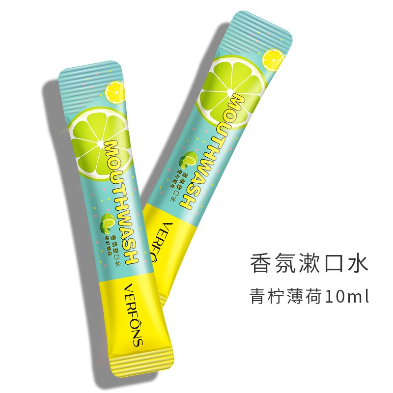 Nước súc miệng thơm fresh care fruit mouthwash portable fresh refreshing mouthwash