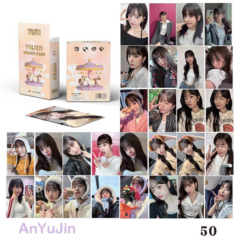 50 cái k-pop idol lomo cards quà tặng cho bé gái trẻ em bts twice itzy stray kids blackpink ive txt nct collection card