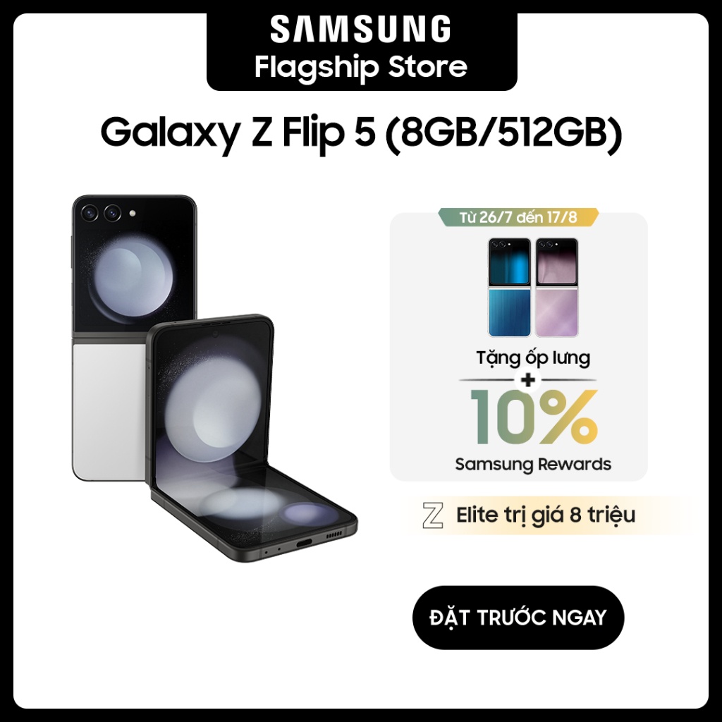 Điện thoại Samsung Galaxy Z Flip 5  - Độc quyền online