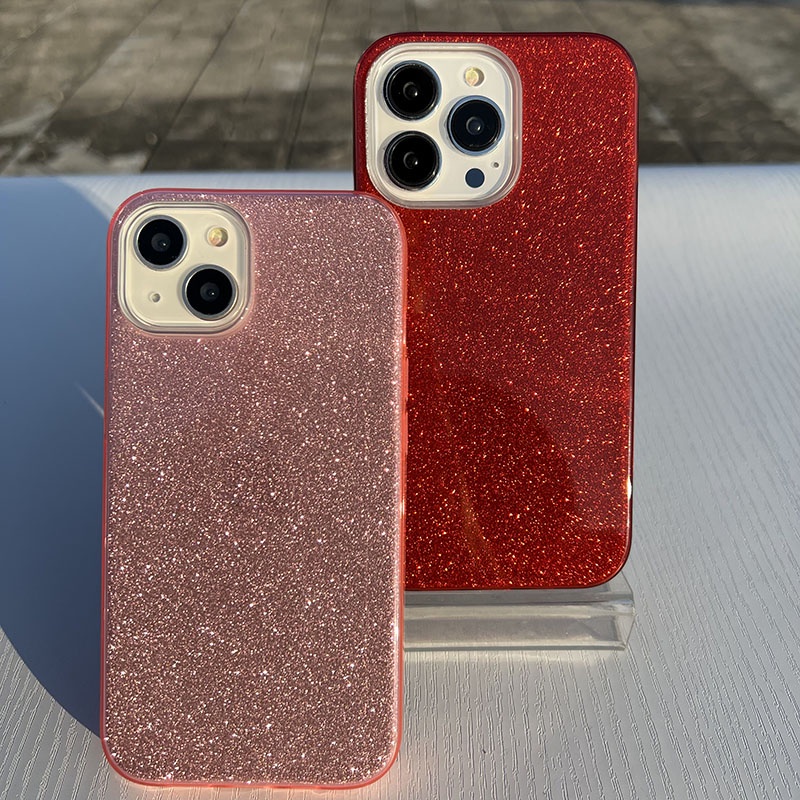 Ốp lưng chống sốc glitter powder 3 trong 1 ốp lưng cho iphone 13promax 14promax 11 13 13pro 13mini 14pro 14 14plus 12 12pro 12promax 11promax 11pro x xs xr xsmax