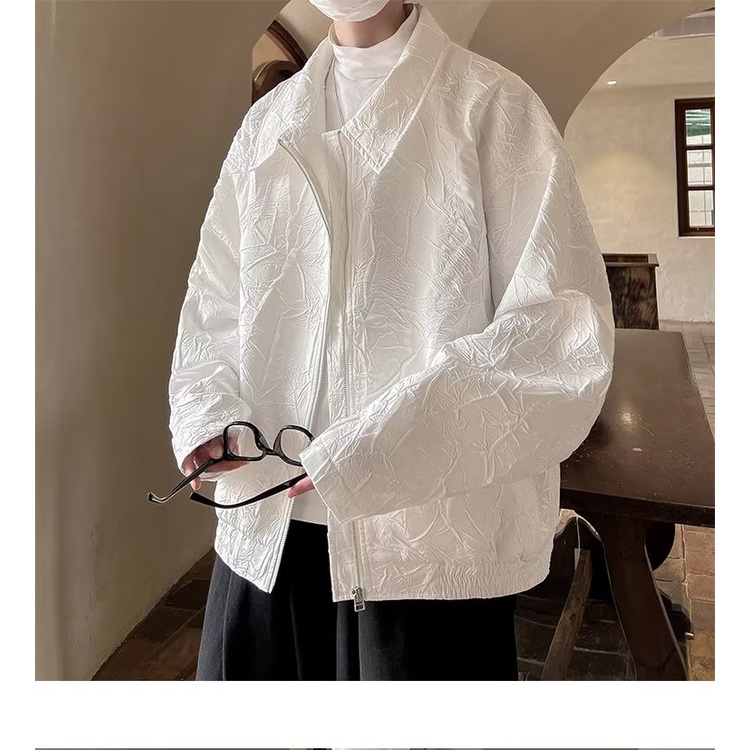 Áo Khoác Bóng Chày Cao Cấp Phong Cách Đường Phố Âu Mỹ Cá Tính Cho Nam