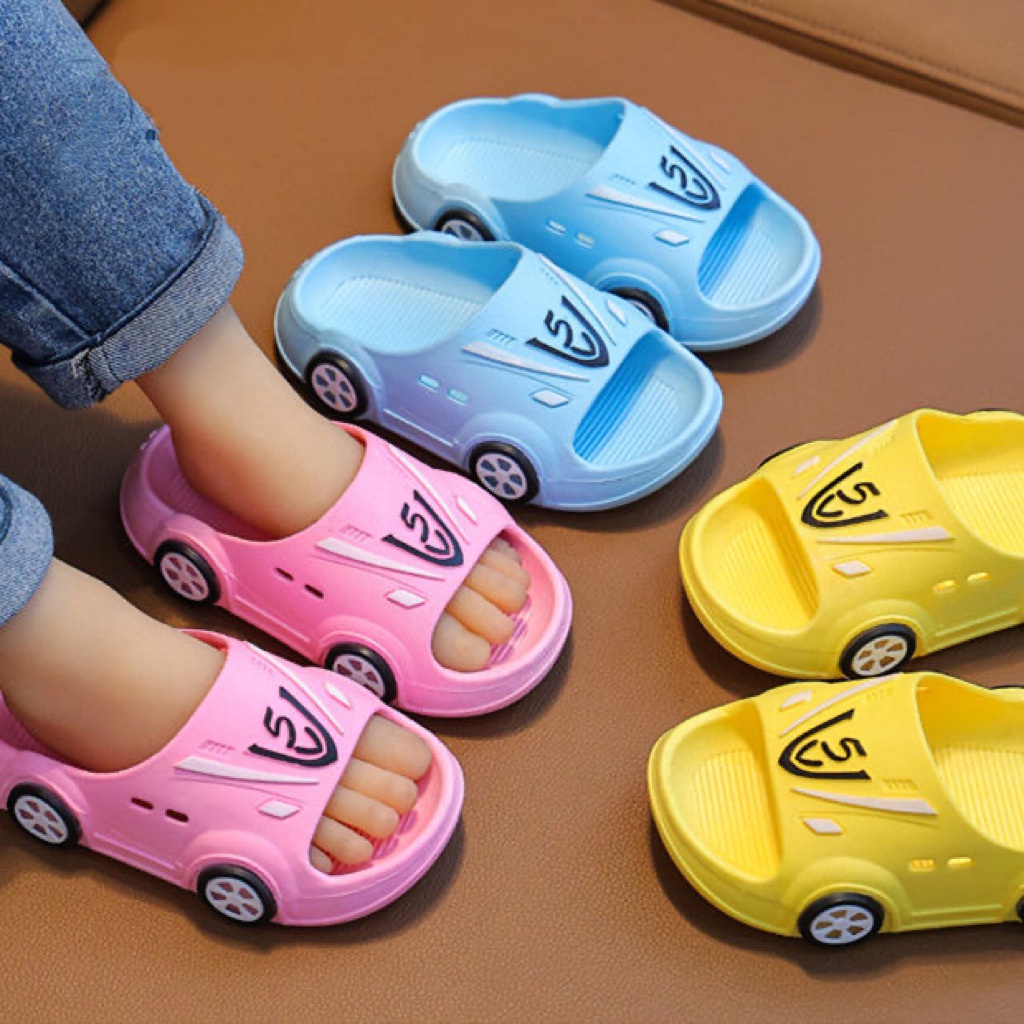 IKIDS Mẫu mới trẻ em trong nhà chống trượt phim hoạt hình phát sáng đáy mềm dép mát