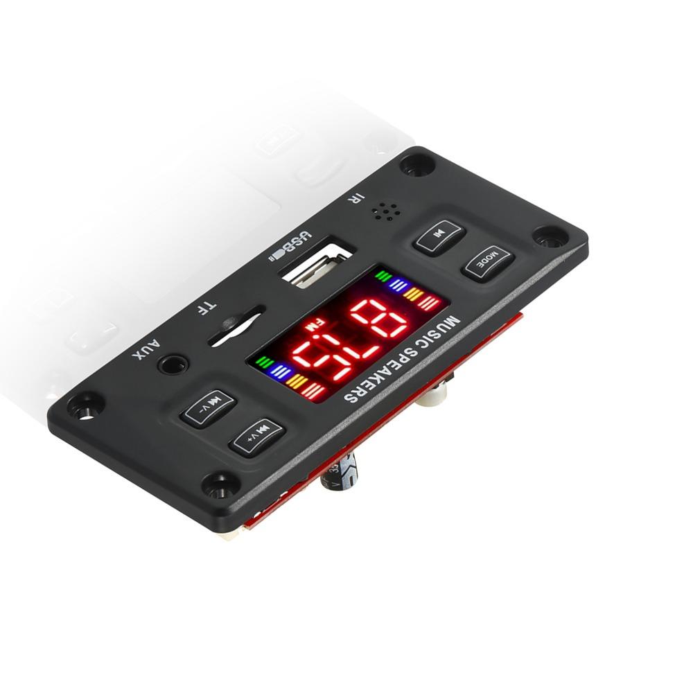 Bảng mạch giải mã mp3 taylor1 2 * 30w, bộ khuếch đại 87,5 ~ 108mhz, máy nghe nhạc mp3 tự làm dc 7v-22v stereo bluetooth 5.0 micrô