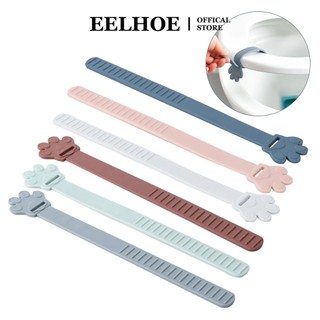  Dụng cụ nâng nắp bồn cầu EELHOE tránh chạm vào chống bẩn tay dễ thương bằng silicon