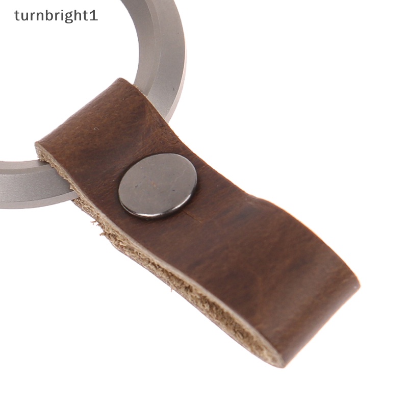 Hợp kim titan thắt lưng da thắt lưng khóa móc khóa mặt dây chuyền xe hơi dụng cụ ngoài trời