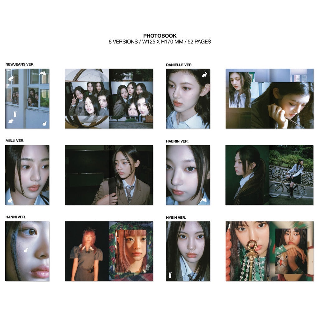 NewJeans - 1st Single album  MESSAGE CARD Ver.