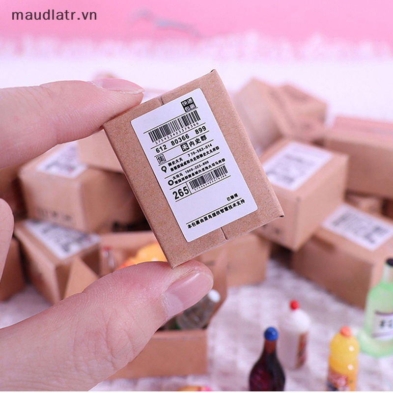 Mm miniature simulation express bưu kiện nhỏ lucky surprise blind box prize bag vn