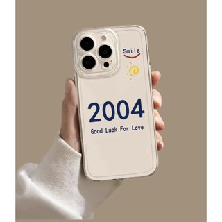 2004 2005 2006 ốp lưng cho iphone 14 13 12 11 pro max ốp lưng tuổi năm thời gian ngày mới bảo vệ máy ảnh chống sốc mềm