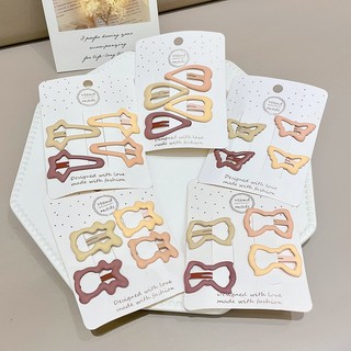 Dễ thương trẻ em tóc mái kẹp cài tóc ngôi sao giọt nước tóc thẻ bên tóc mái kẹp phụ kiện tóc kẹp tóc đẹp