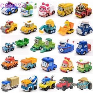 Cabeza robocar poli đồ chơi anime hoạt hình hình đồ chơi robot poli đồ chơi trẻ em roy haley xe hợp kim kim loại