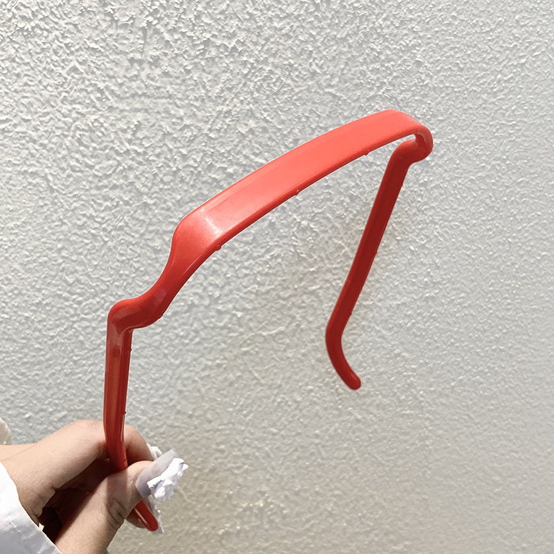 Băng Đô Cài Tóc Hình Vuông Tráng Gương Phong Cách Âu Mỹ Thời Trang Cho Nam Và Nữ