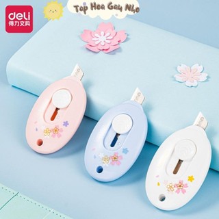 Dao rọc giấy, unbox deli 78010