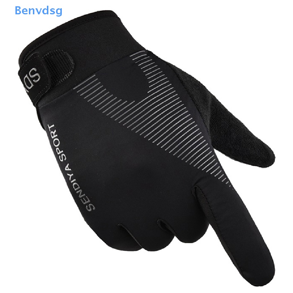 Găng Tay Chạy Xe Đạp / Mô Tô / Xe Đạp Có Thể Chạm Màn Hình Cảm Ứng Dành Cho Nam Giới