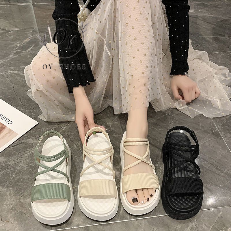 Sandal Đế Dày Phong Cách Thời Trang Mới 2023 Dành Cho Nữ