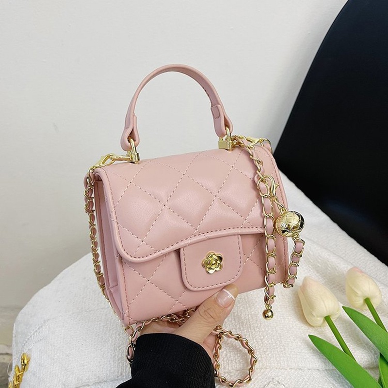 Túi Đeo Chéo Hình Vuông Nhỏ Phong Cách Phương Tây Chất Lượng Cao Cho Nữ