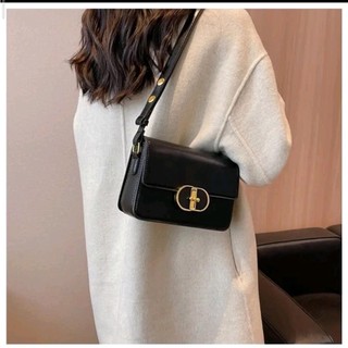 Túi xách đeo chéo nữ basic khóa xoay (mẫu mới) SIZE 20