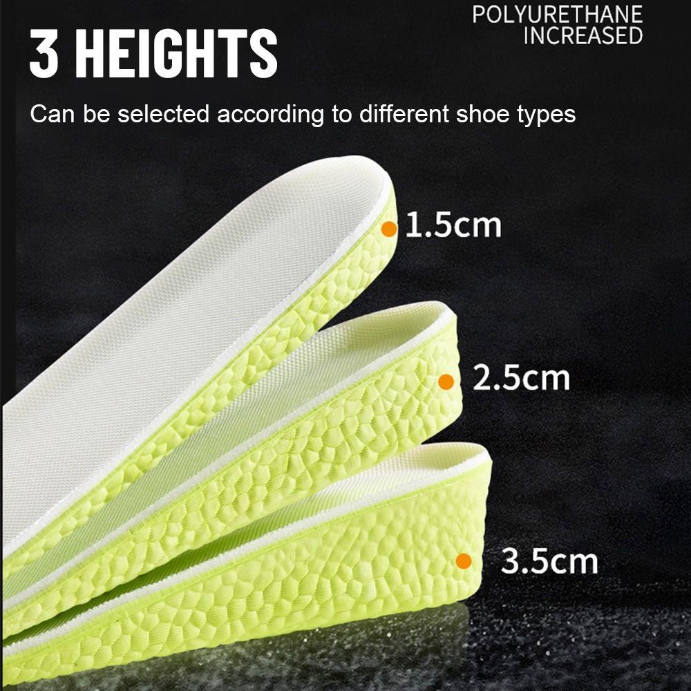 MYRONGVN Miếng Lót Giày Tăng Chiều Cao Toàn Diện Cho Nam Và Nữ