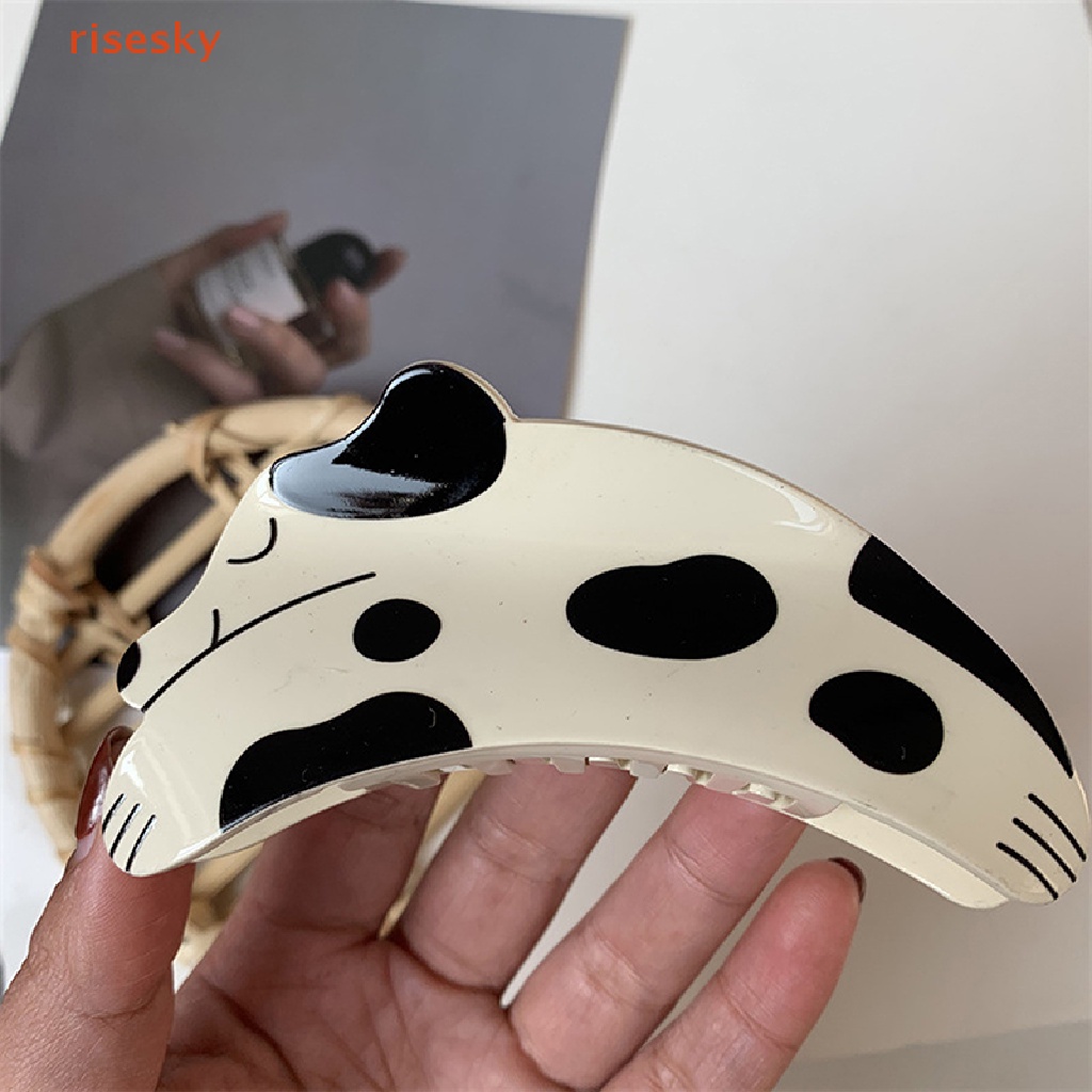 Kẹp Tóc Hình Chó Dalmatian Đính Đá Nhiều Màu Sắc Dễ Thương