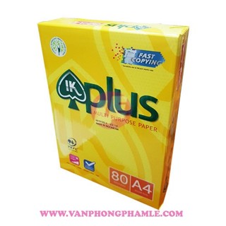 Giấy photo ik plus 80 a4