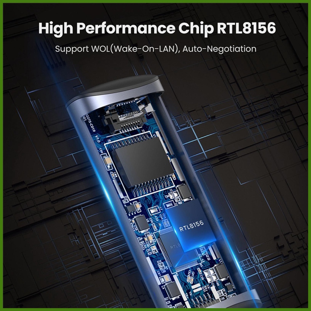 Cáp Chuyển Đổi USB Sang USB Type-C 2.5 Gigabit Ethernet Cho Máy Tính