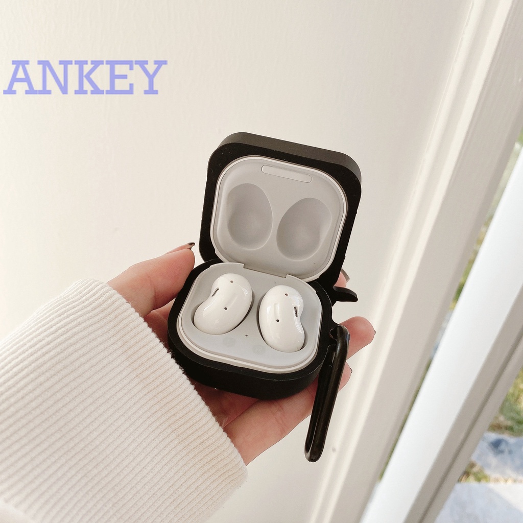Samsung Galaxy Buds 2 Pro / Buds Live / Buds Pro / Buds2 Vỏ Bảo Vệ Hộp Sạc Tai Nghe Bluetooth Không Dây Bằng Chất