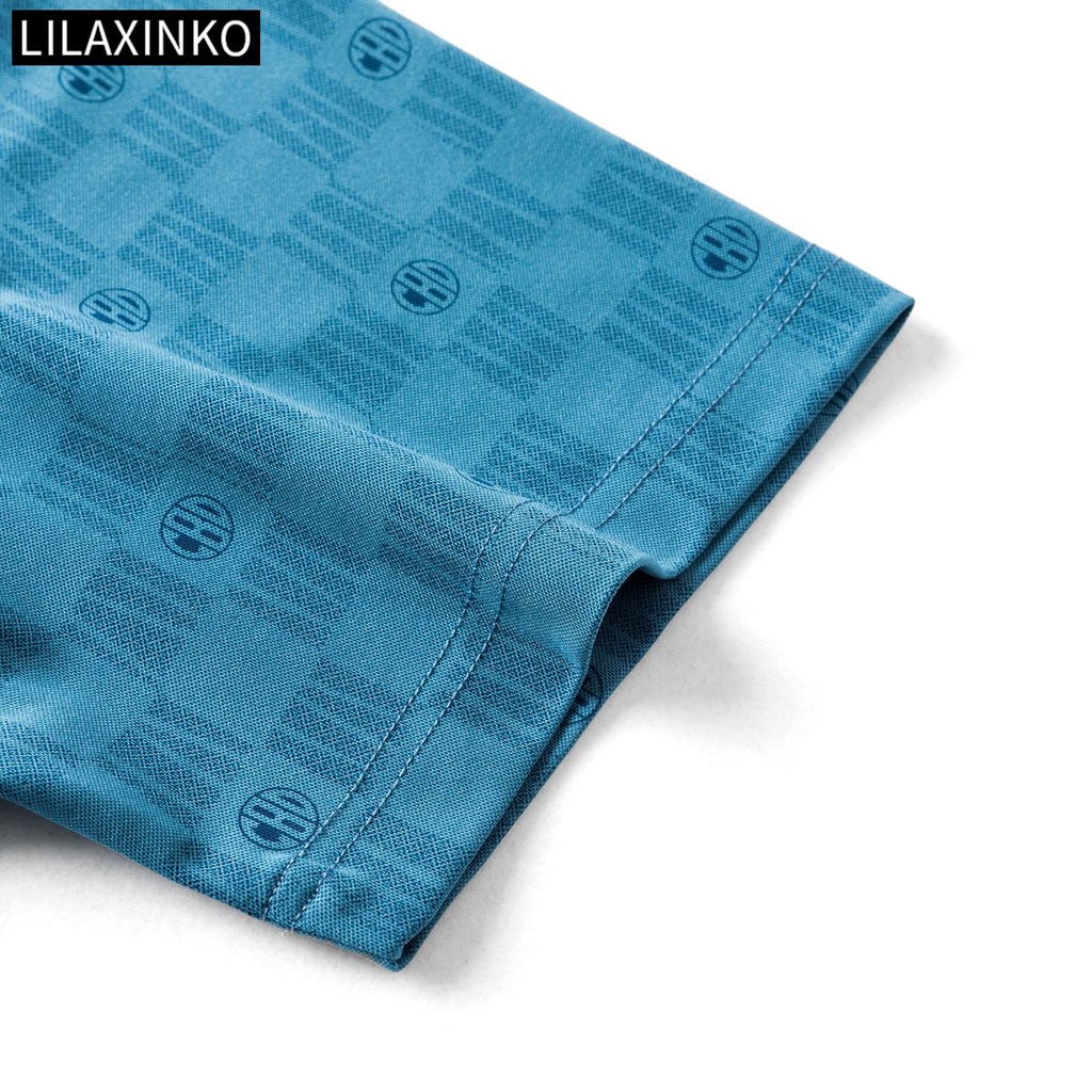 Áo Thun Polo Tay Ngắn Họa Tiết Kẻ Sọc 5 Màu Thời Trang Cổ Điển Cho Nam