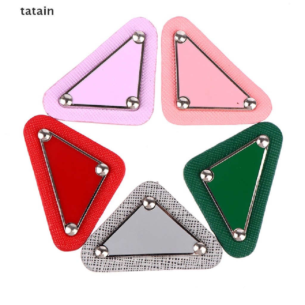 Miếng Dán Ủi Quần Áo Hình Tam Giác Đính Kim Sa Lấp Lánh DIY