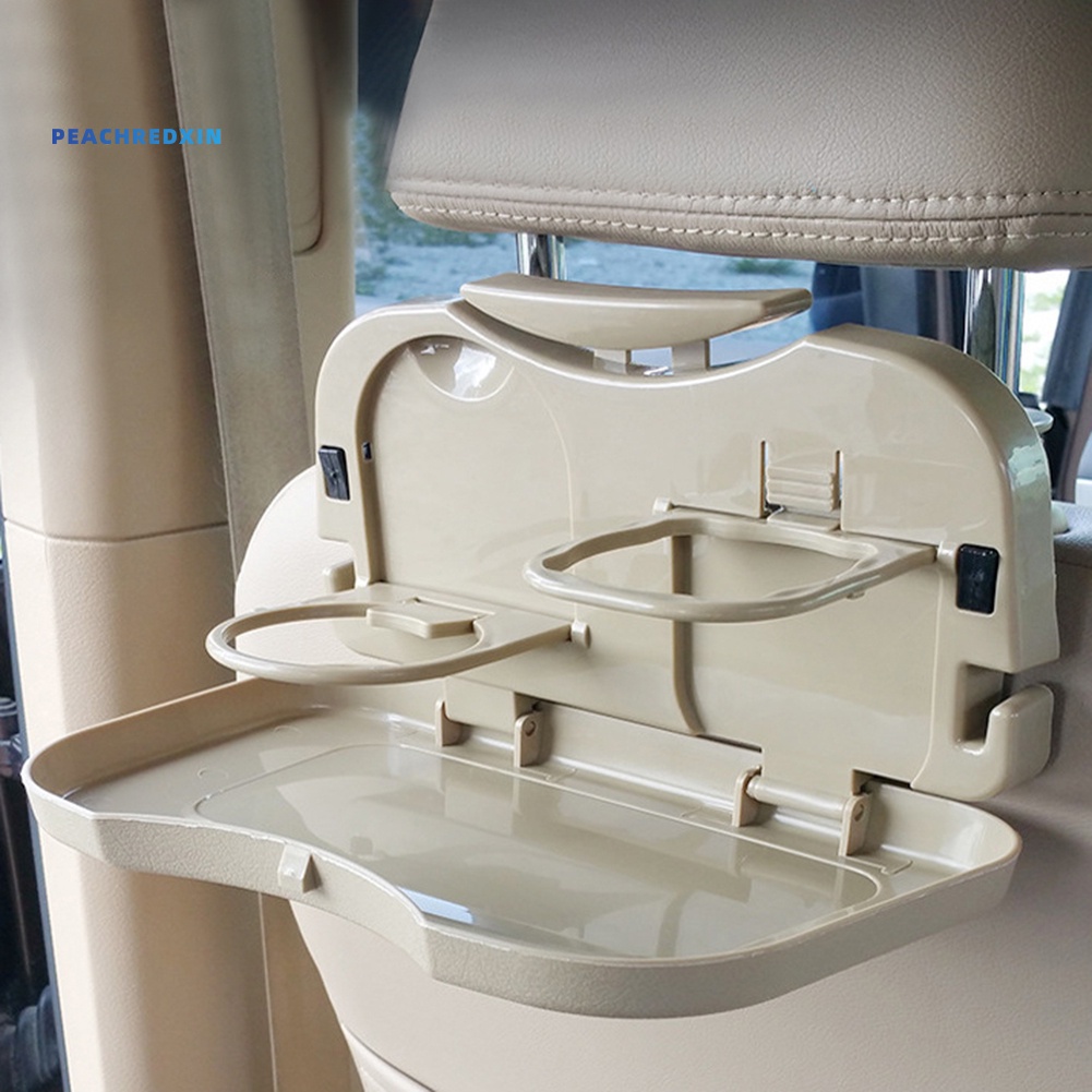 Bàn Xếp Đựng Thức Ăn / Nước Uống Để Ghế Sau Xe Hơi Tiện Dụng
