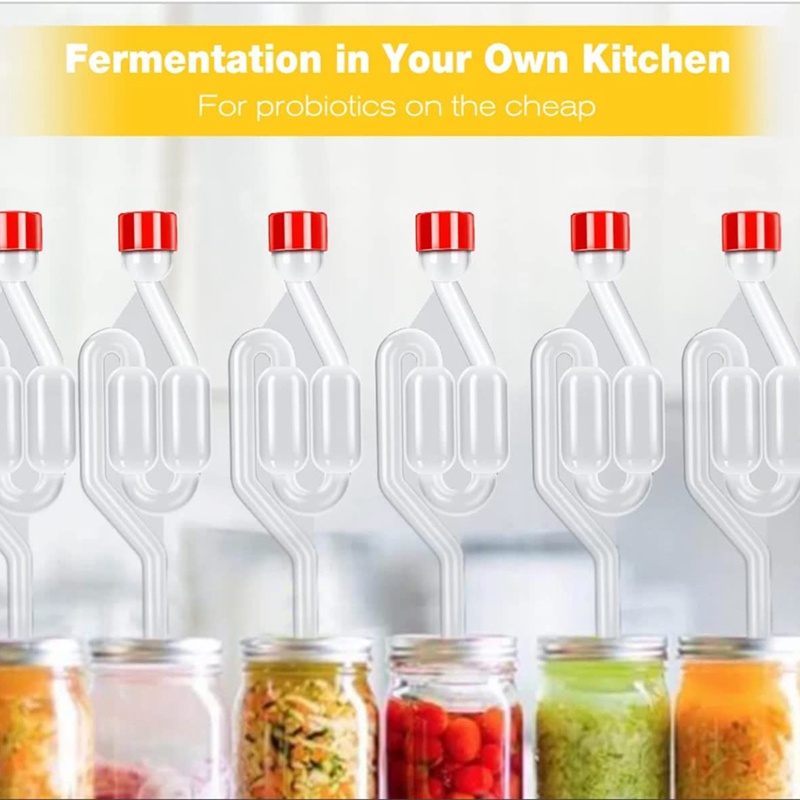 Van Kiểm Tra 12 Khóa Khí Và 6 Vòng Niêm Phong Lên Men / Làm Bia / Rượu Vang