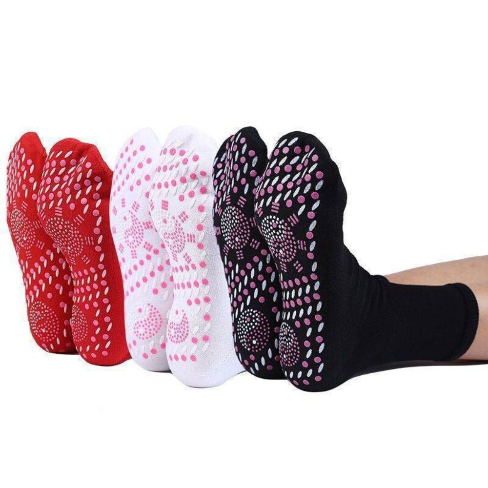 Vớ Giảm Đau Gót Chân Tự Làm Nóng Chăm Sóc Sức Khỏe Hàng Có Sẵn Với Bàn Chân Bị Sưng