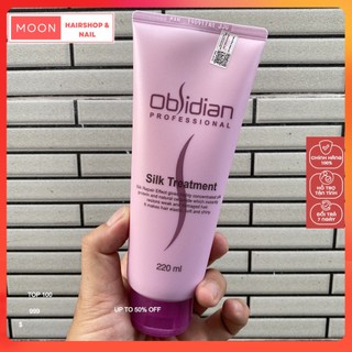 Hấp lạnh siêu mượt obsidian silk treatment 220ml chính hãng