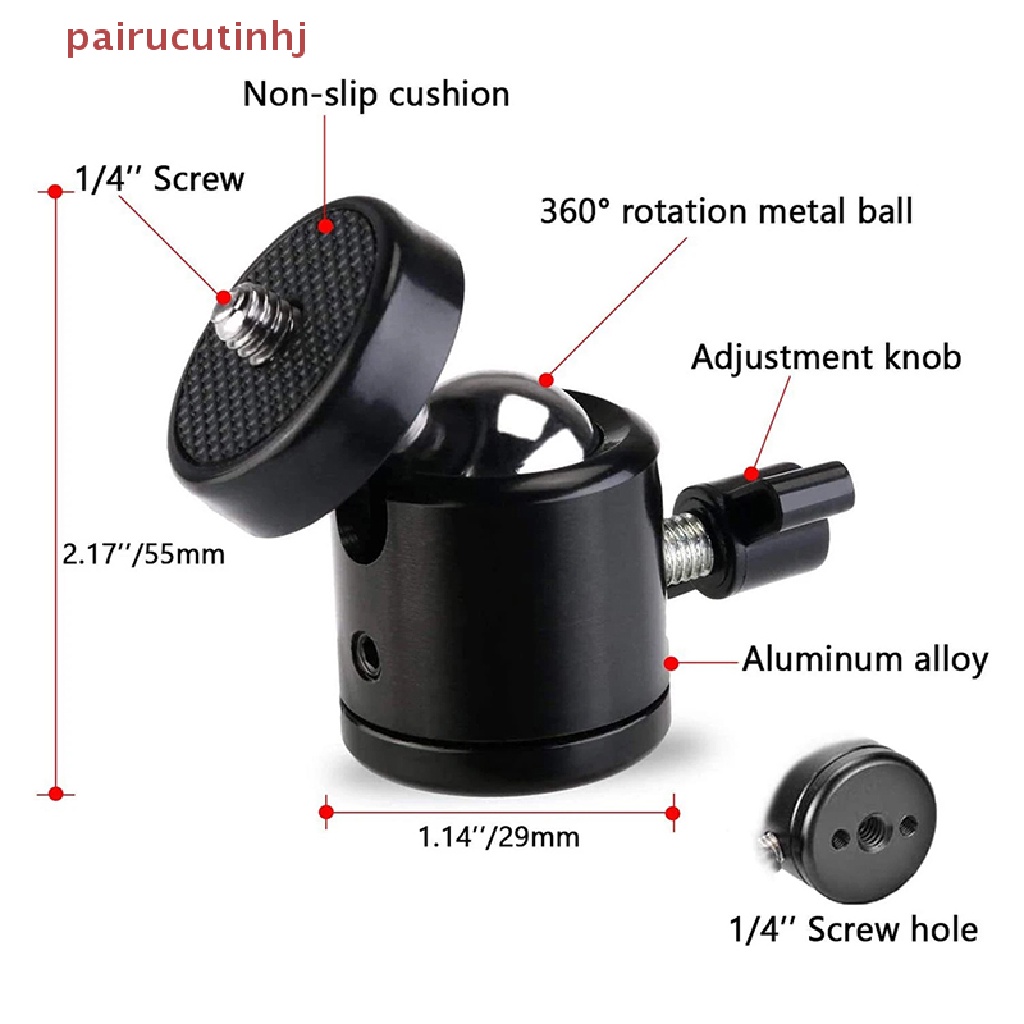 Cặp Vòng Đèn Q29 Mini 1 / 4 Ba Lỗ Thông Dụng Cho Máy Ảnh Slr