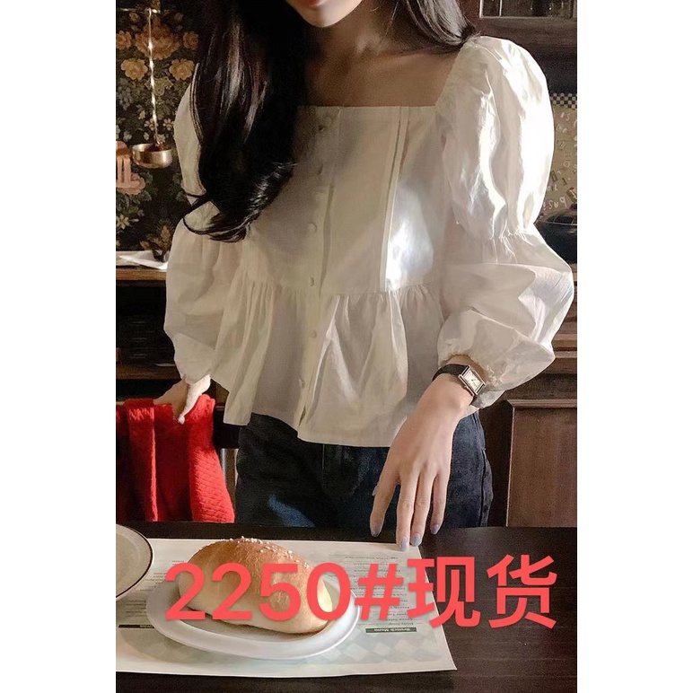 Áo Sơ Mi Vải Voan Tay Dài Màu Trơn Cài Một Hàng Khuy Kiểu Hàn Quốc Thời Trang Xuân Thu
