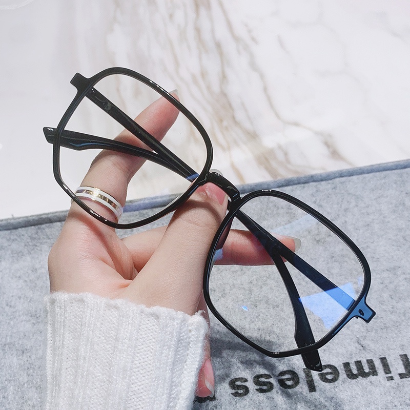 Kính Mát Gọng Vuông Lớn Phong Cách Vintage Thời Trang Cho Nữ