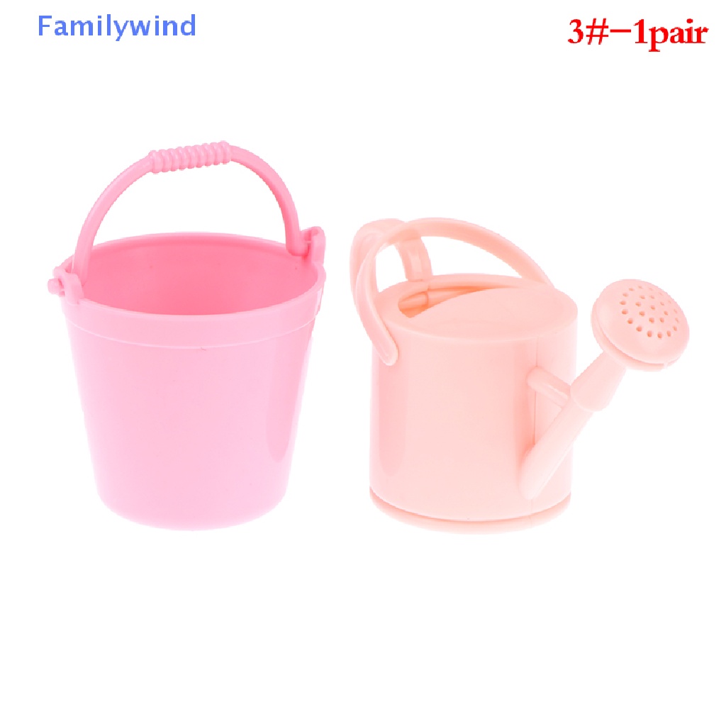 1 Bộ Bình Tưới Cây Dùng Trang Trí Nhà Búp Bê