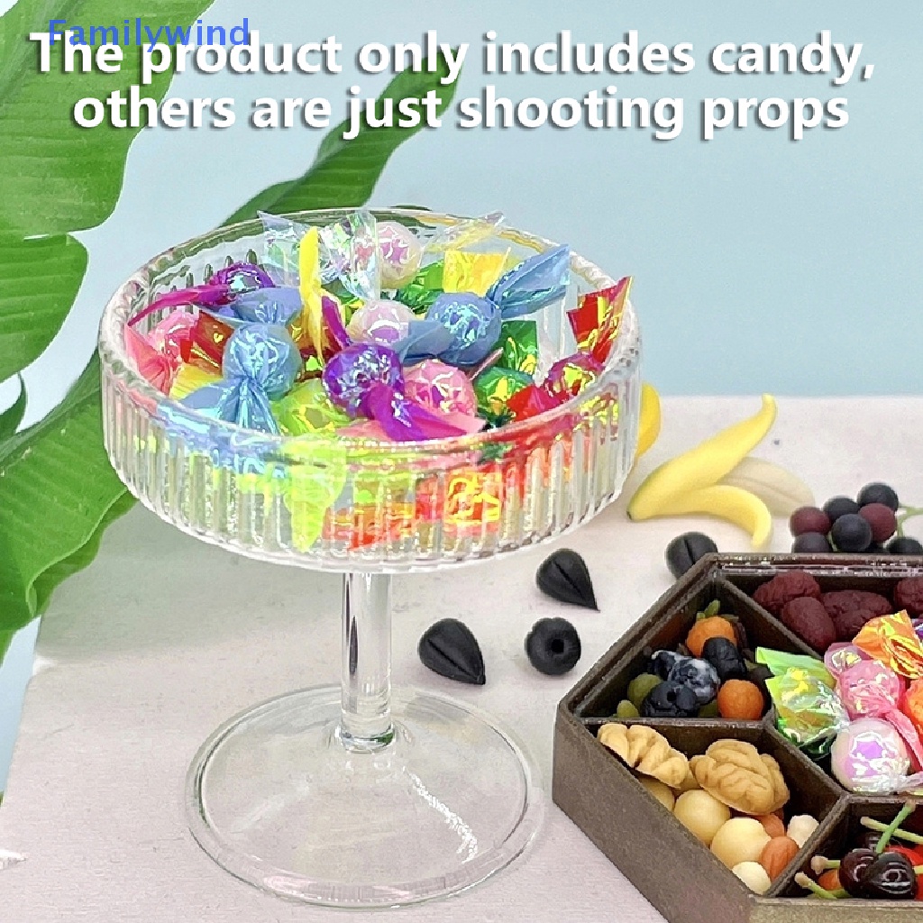 1 Bộ Kẹo / Món Tráng Miệng 1: 12 Dùng Để Trang Trí Nhà Búp Bê