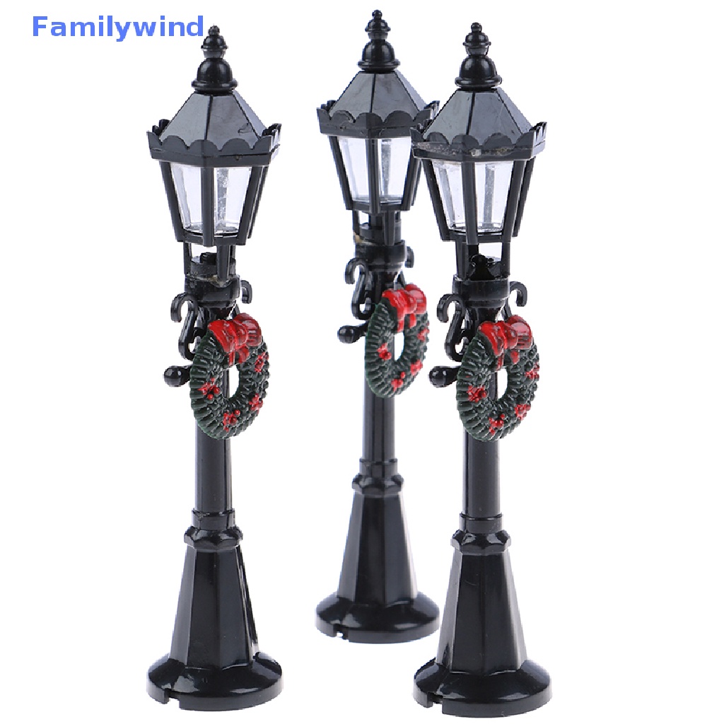 Mô Hình Đèn Đường 1 / 12 Dùng Trang Trí Nhà Búp Bê