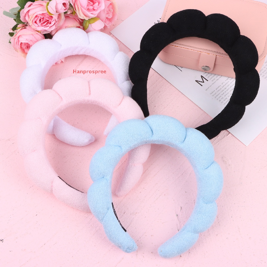 Bộ 4 Băng Đô Trang Điểm Bằng Vải Dành Cho Nữ