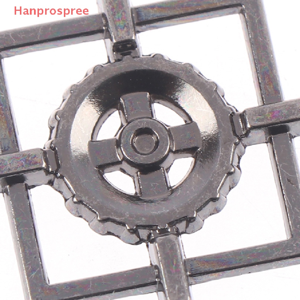 1 Bộ Bếp Gas Mini Bằng Kim Loại Dùng Trang Trí Nhà Búp Bê 1: 12