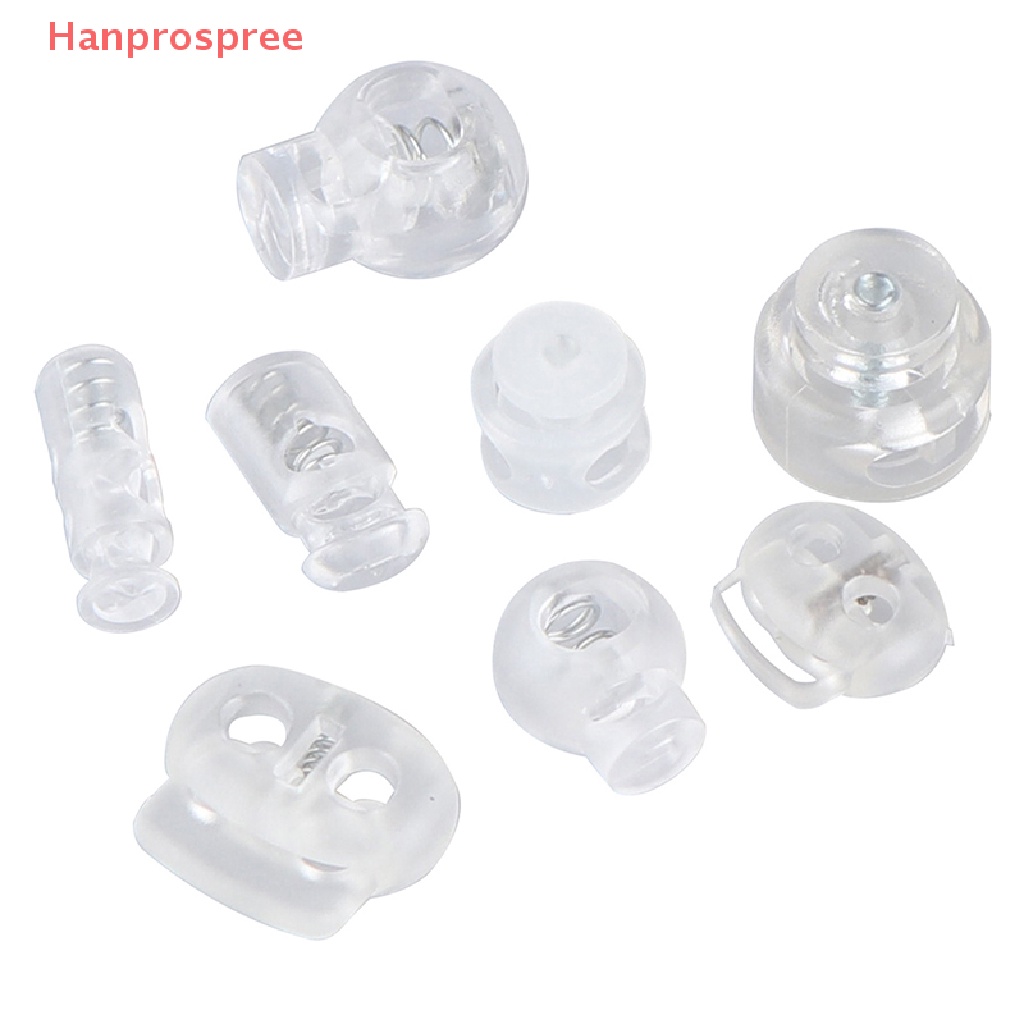 Bộ 10 Đầu Khóa Dây Giày DIY Bằng Nhựa Hanprospree >