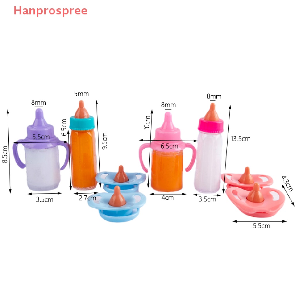 Hanprospree > Bình Sữa Ma Thuật Thái Bình Dương 18inch Đồ Chơi Búp Bê Mỹ Trang Trí Nhà Bú