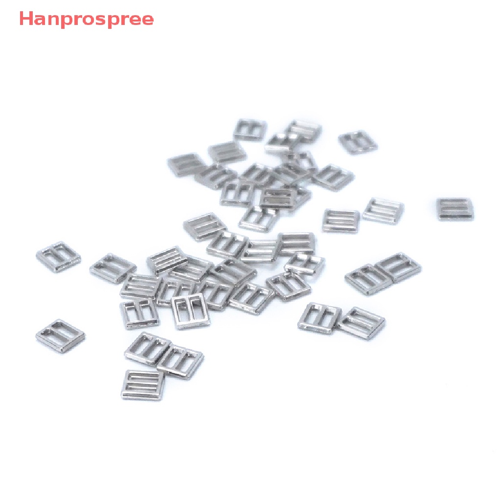 Set 10 Khóa Kim Loại Mini Hình Chữ Nhật 4mm Dùng Làm Đồ Trang Trí DIY