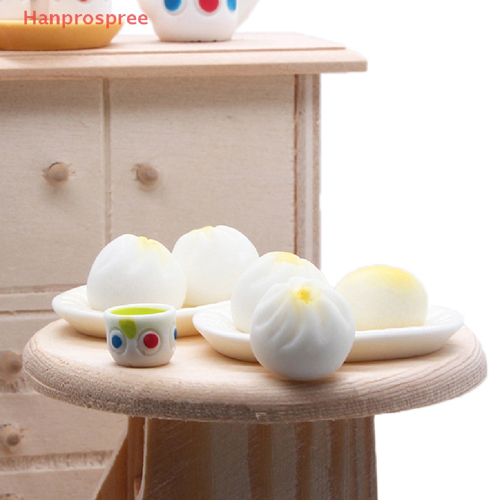 10 Mô Hình Bánh Bao Hấp Hoạt Hình Tỉ Lệ 1: 12 Trang Trí Nhà Búp Bê