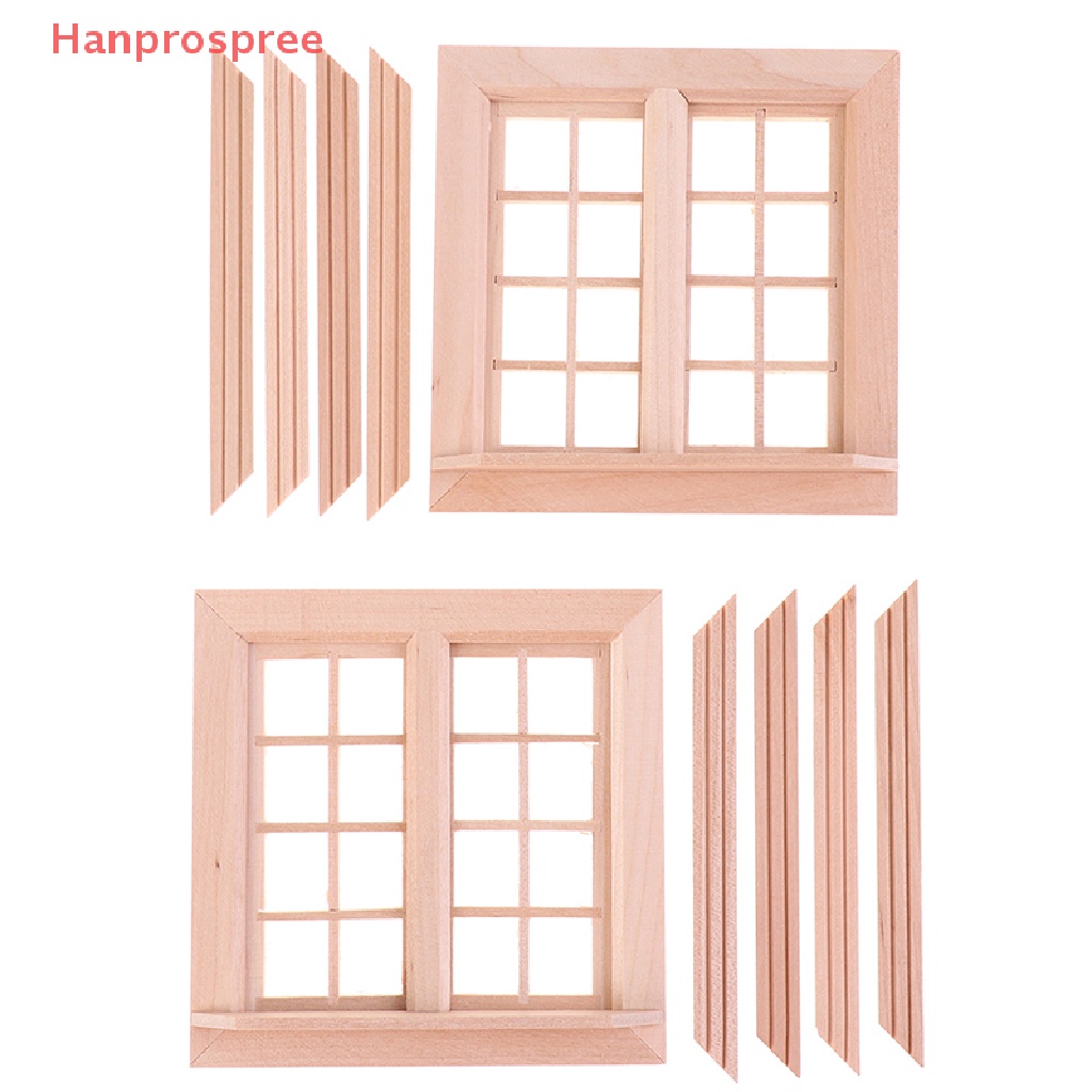 Cửa Sổ Mini Cho Nhà Búp Bê Tỉ Lệ 1 / 12