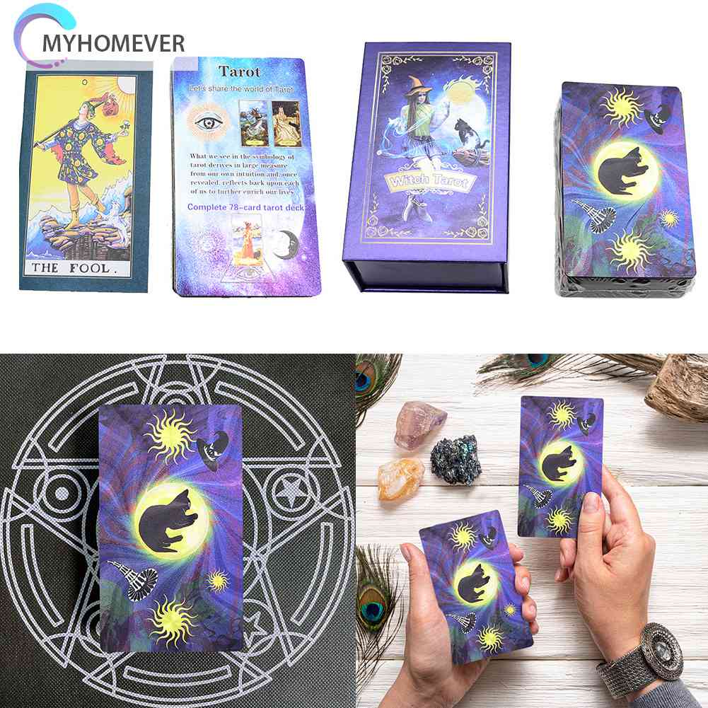 Bộ Bài Tarot Bằng Nhựa PVC Chống Thấm Nước