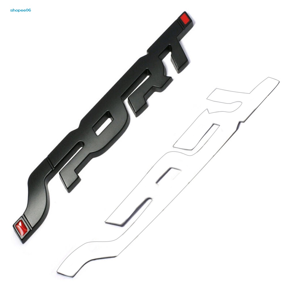 FENDER Hình Dán 3D Chữ SPORT Trang Trí Thân Xe Hơi