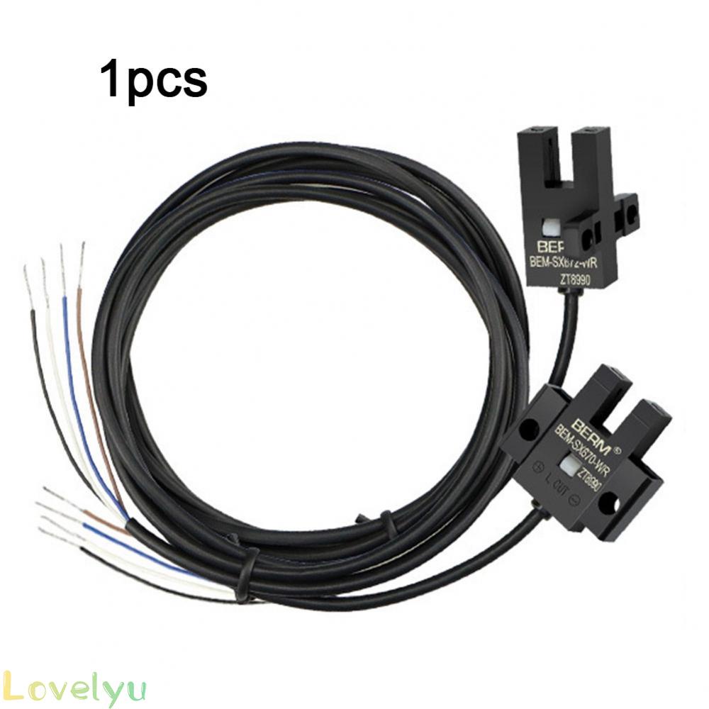 ⭐2023 ⭐Photoelectric Switch U-type Sensor Switch With 1m Cable Proximity Switch NPN