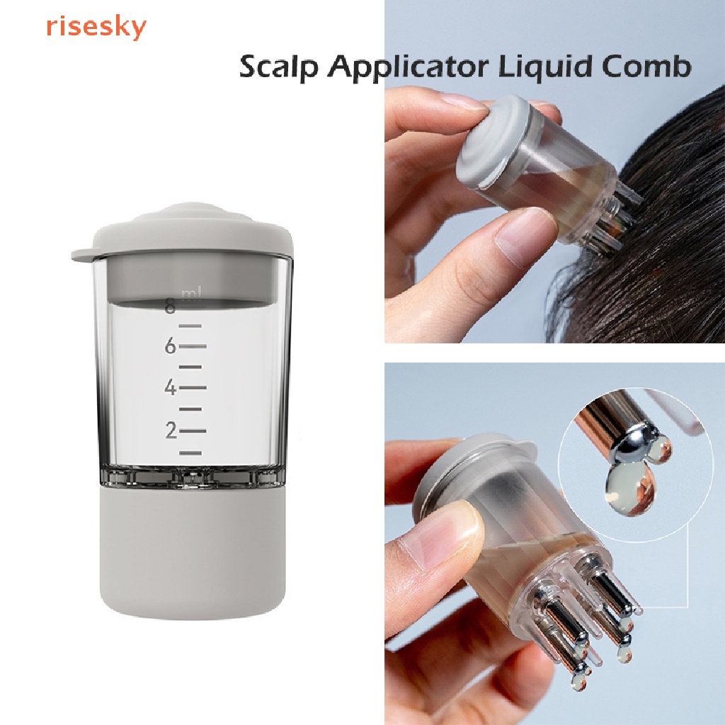 Lược Tinh Dầu Mát Xa Da Đầu Kích Thích Mọc Tóc